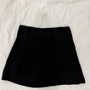 Princess Polly Black A-Line Mini Skirt